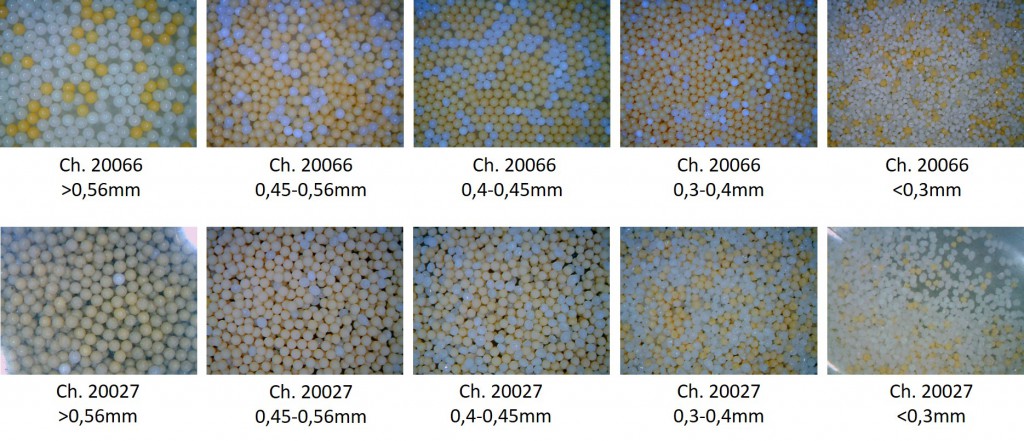 Langzeitauswertung Zirkonoxidmahlperlen für Titandioxid